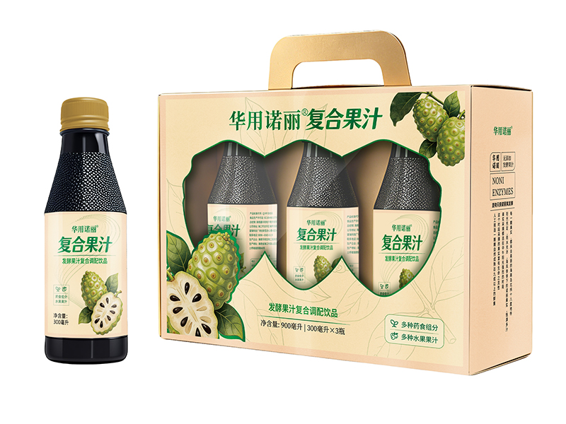 华用诺丽复合果汁300mL×3瓶
